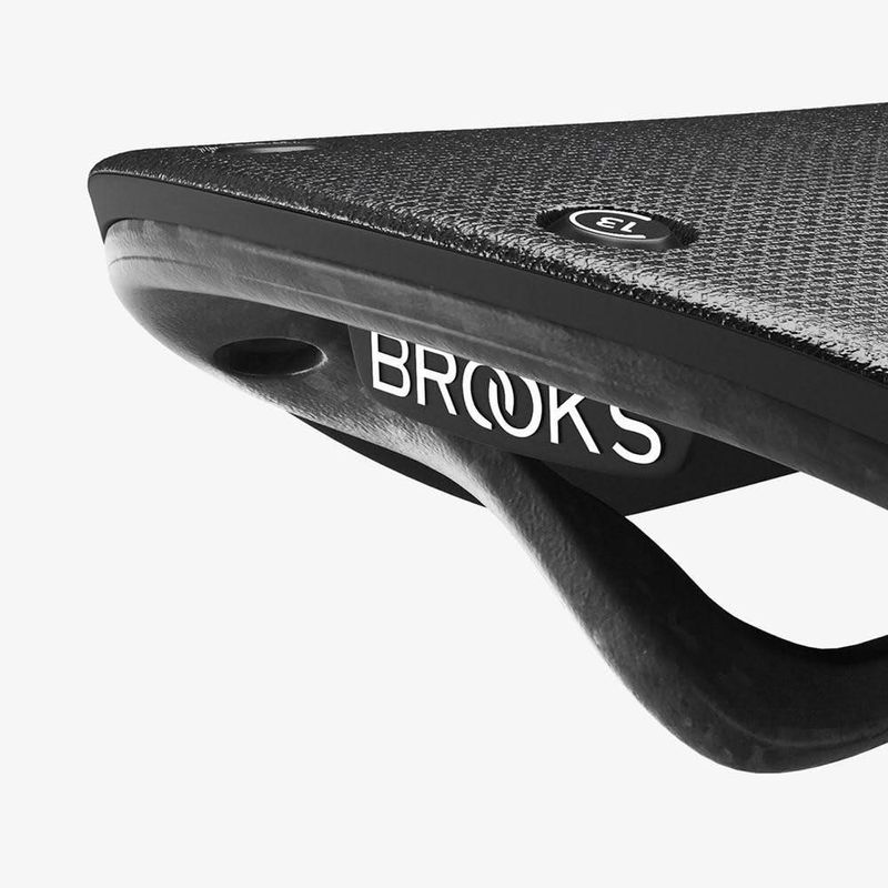 Sillín de bicicleta Brooks England C13 145 mm negro impermeable