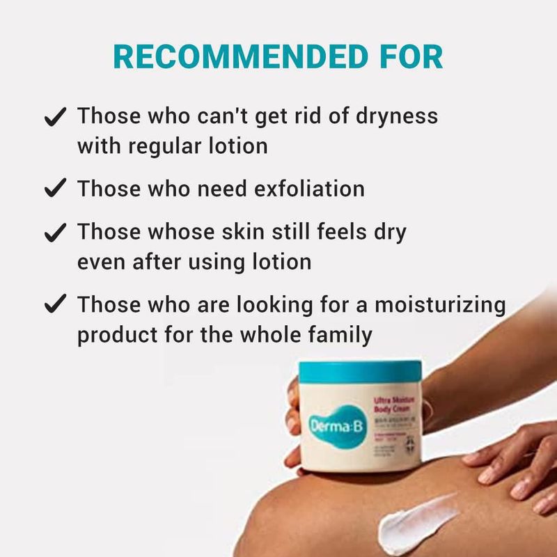 Crema Corporal Derma B 430 ml Ultra Hidratante