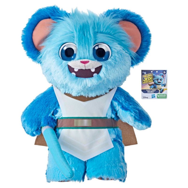 Peluche Star Wars Young Jedi Adventures Fuzzy Force Nubs de 415 cm
