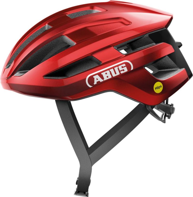 Casco de bicicleta ABUS PowerDome MIPS rojo - Talla mediana