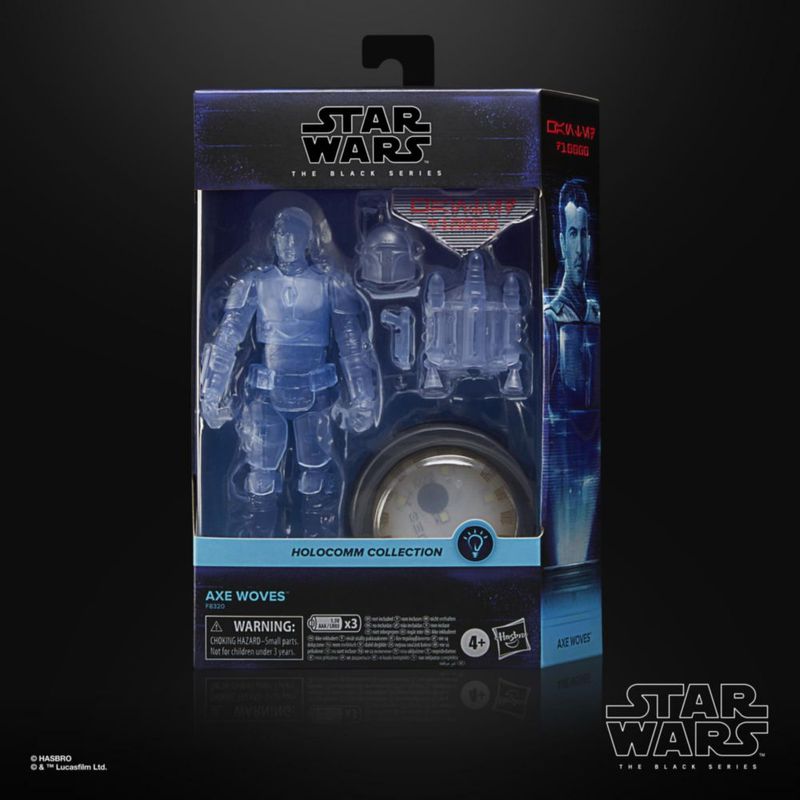 Figura de acción STAR WARS The Black Series Holocomm Axe Woves