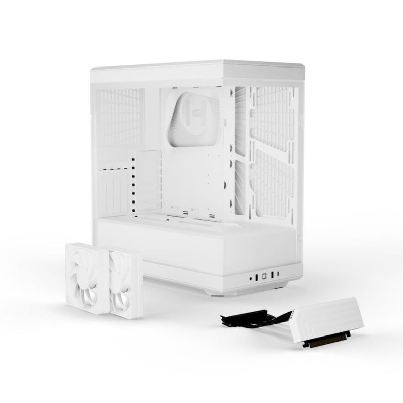 Funda para juegos de ordenador HYTE Y40 Modern Aesthetic Snow White