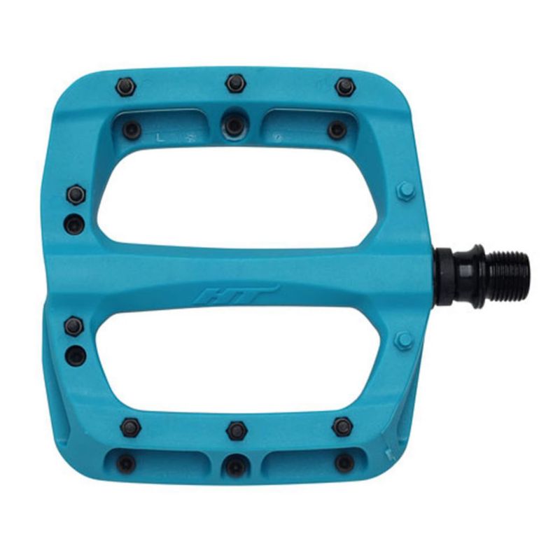 Pedal de bicicleta HT PA03A Nano P Turquesa 9/16"
