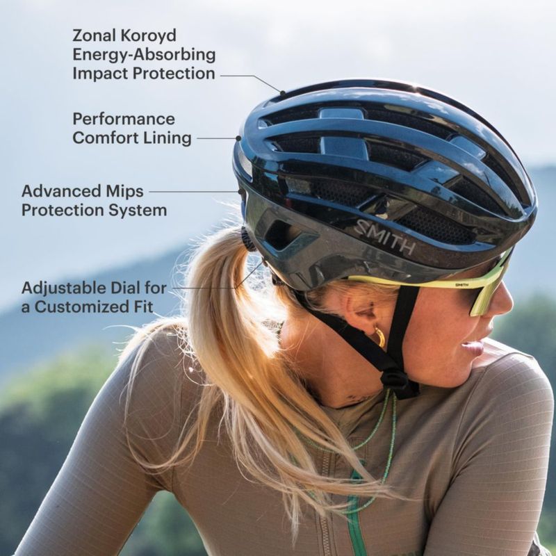 Casco de ciclismo SMITH Persist Matte Cenote - Talla pequeña