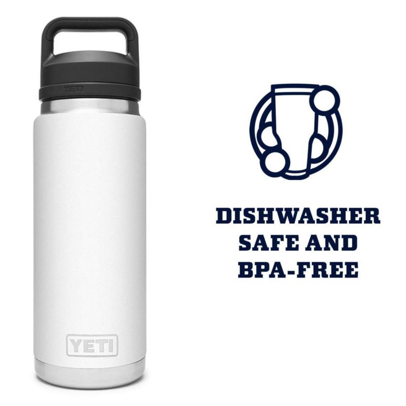 Botella YETI Rambler de acero inoxidable con aislamiento al vacío de 750 ml