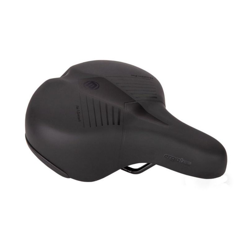 Silla de bicicleta Ergotec Comfort Plus 26x22 cm negra