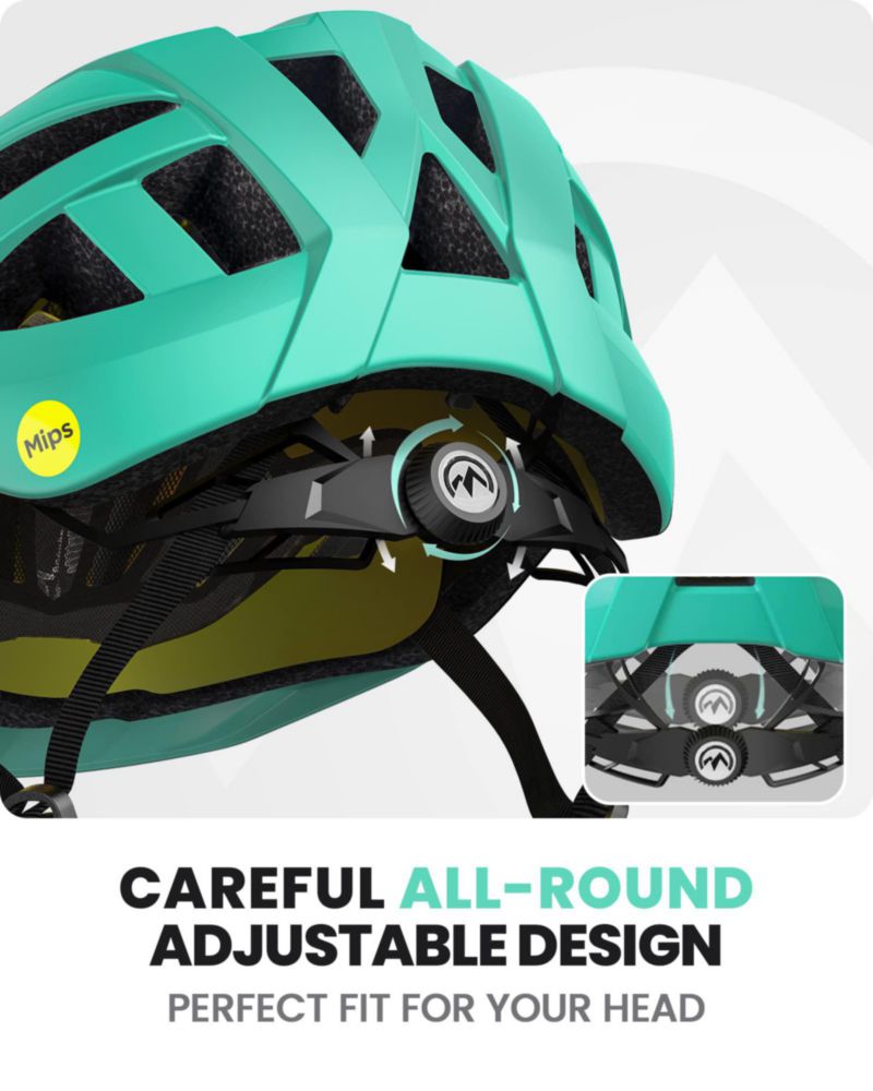 Casco de ciclismo OutdoorMaster MIPS para adultos recreativo verde