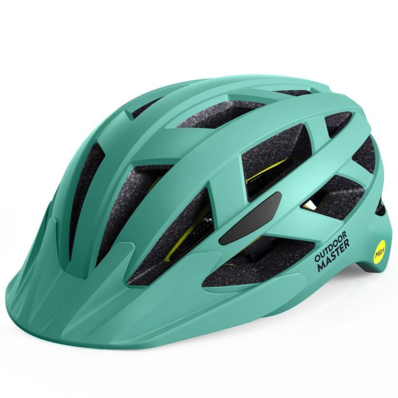 Casco de ciclismo OutdoorMaster MIPS para adultos recreativo verde