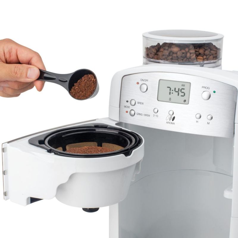 Cafetera Capresso CoffeeTeam GS para 10 tazas con molinillo 464.02