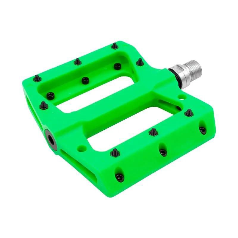Pedal de bicicleta MVTEK 111x105x21 mm 340 g verde