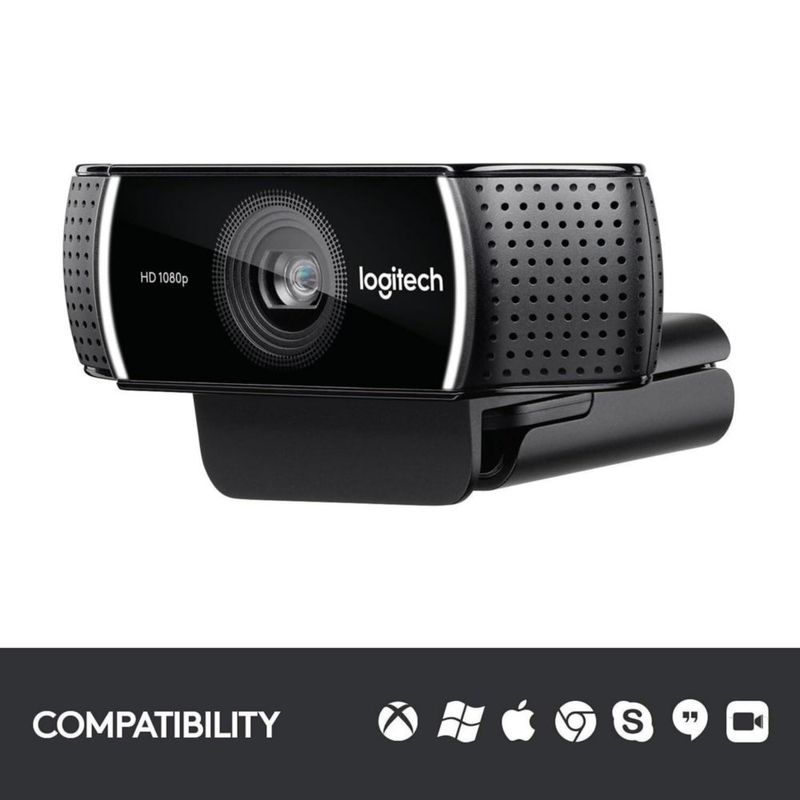 Webcam Logitech C922 Pro Stream 1080P HD Video