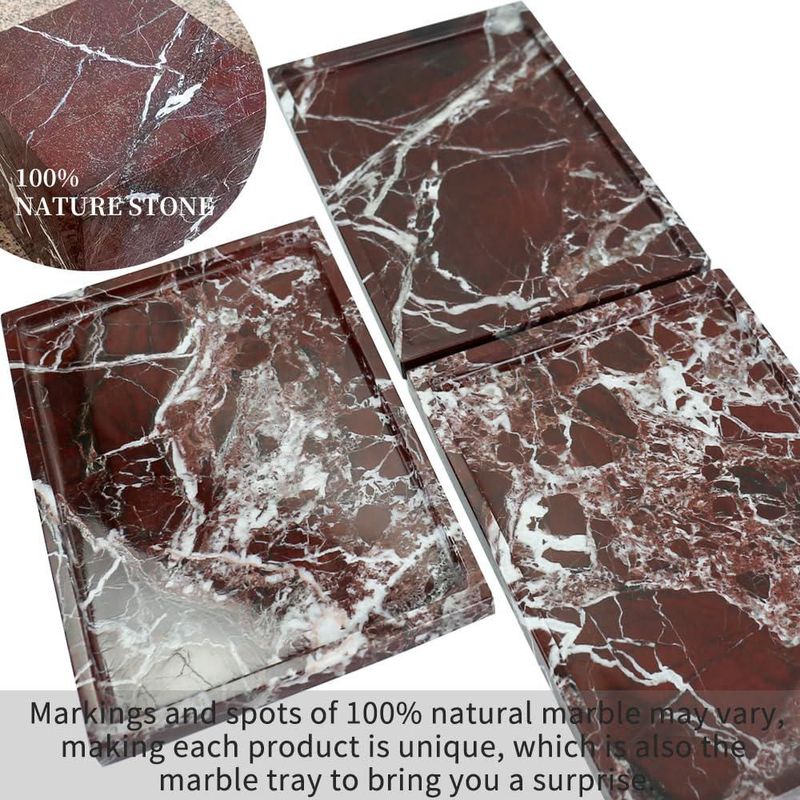 Bandeja FutureStone 30x20x15 cm Mármol 16 kg