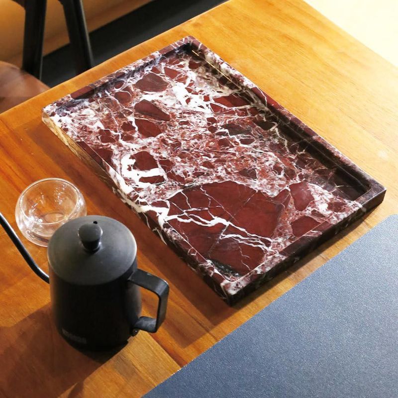Bandeja FutureStone 30x20x15 cm Mármol 16 kg