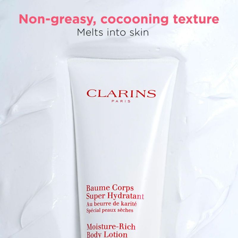 Loción Corporal Clarins con Manteca de Karité para Piel Seca 200 ml