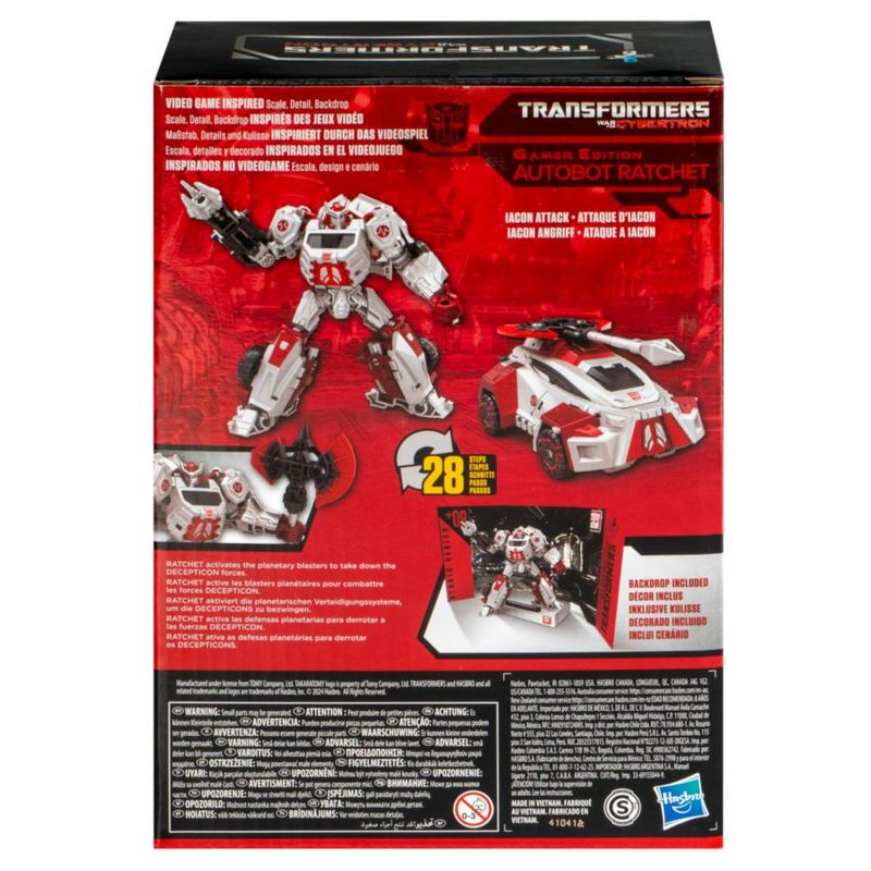 Figura de acción Transformers Studio Series Voyager Ratchet