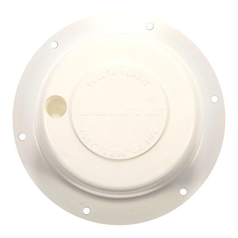 Kit de ventilación de fontanería Camco 40033 Polar White se adapta a 1-2.4 pulgadas