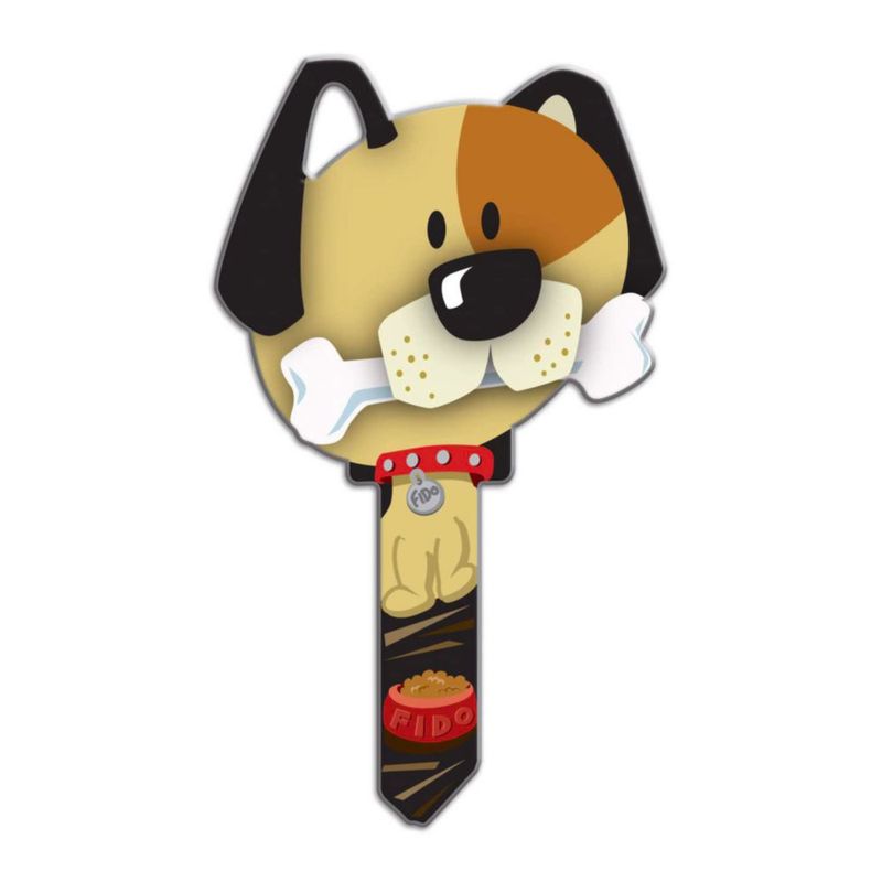 Llave de casa Lucky Line DOG SC1 en blanco