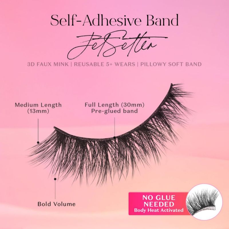 Pestañas Lilly Lashes 3D Autoadhesivas JetSetter