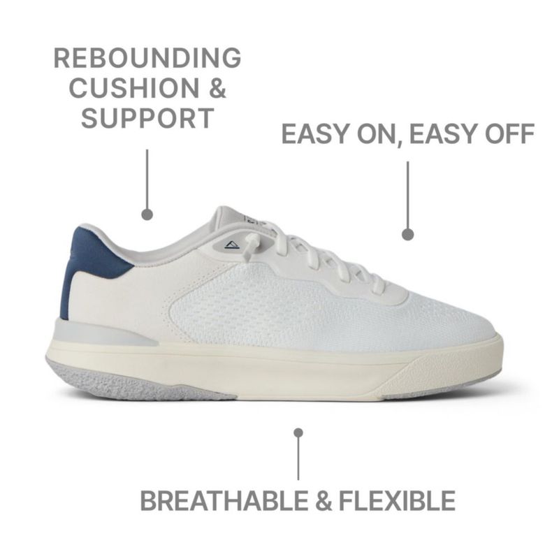 Zapatos REEF Shoreline Del Mar Blanco/Gris/Azul talla 10