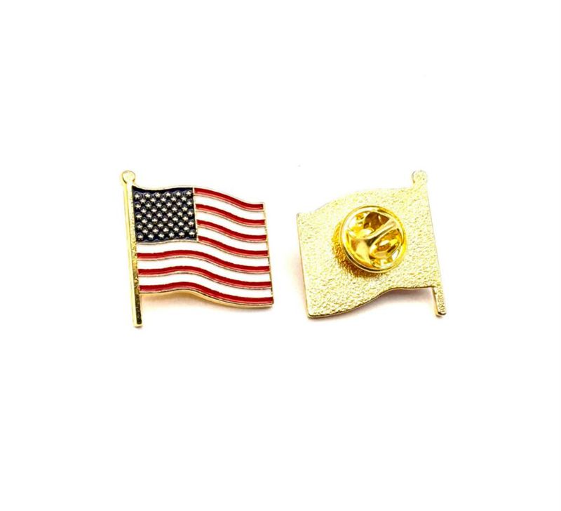 Pin de solapa Brandom Brands 25 cm Bandera EE. UU. 45 g