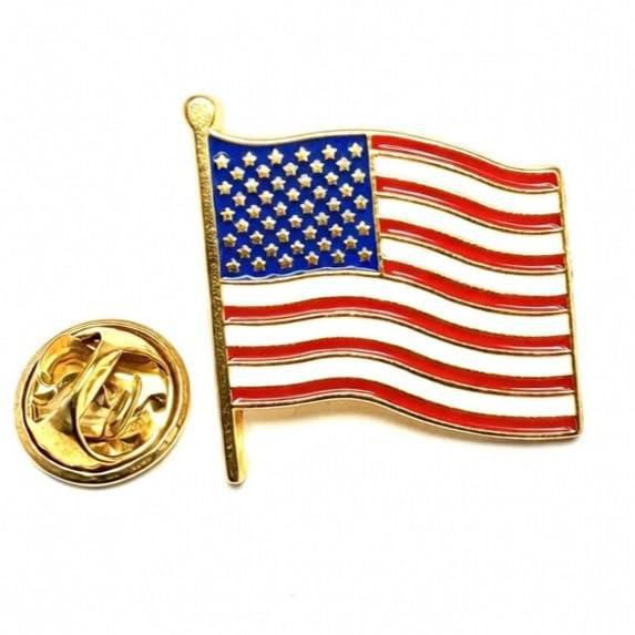 Pin de solapa Brandom Brands 25 cm Bandera EE. UU. 45 g