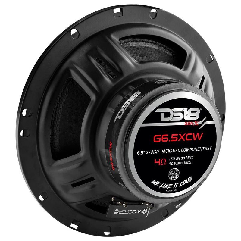 Set de componentes DS18 GEN-X6.5C 6.5 2 vías 150 W 4 ohmios - Negro