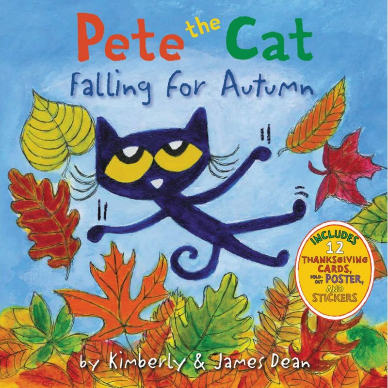 Libro HarperCollins Pete the Cat: Enamorándose del Otoño – Una encantadora aventura otoñal con laberintos de maíz recolección de manzanas y diversión