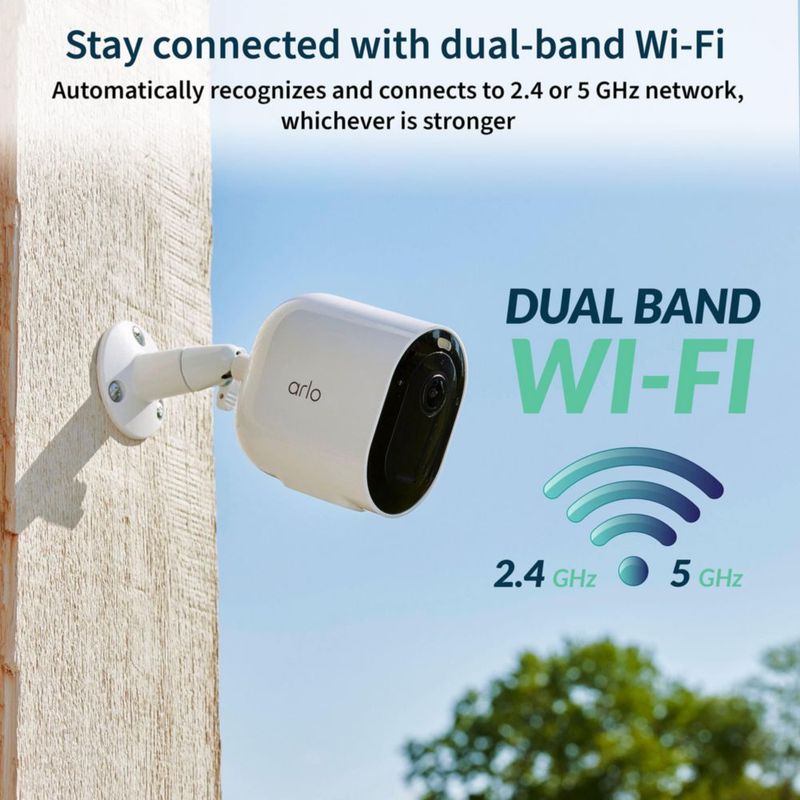 Cámara de seguridad Arlo Pro 5S Spotlight 2K HDR Outdoor 3Cam