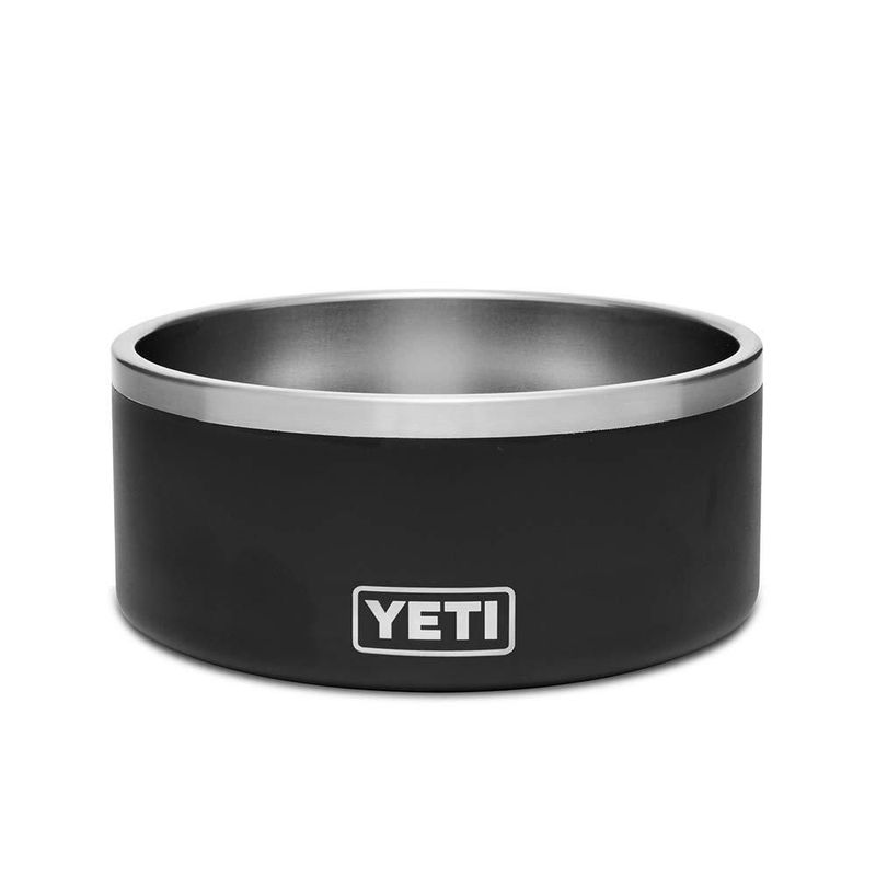 YETI Boomer 8 cuenco antideslizante de acero inoxidable para perros con capacidad para 64 onzas negro