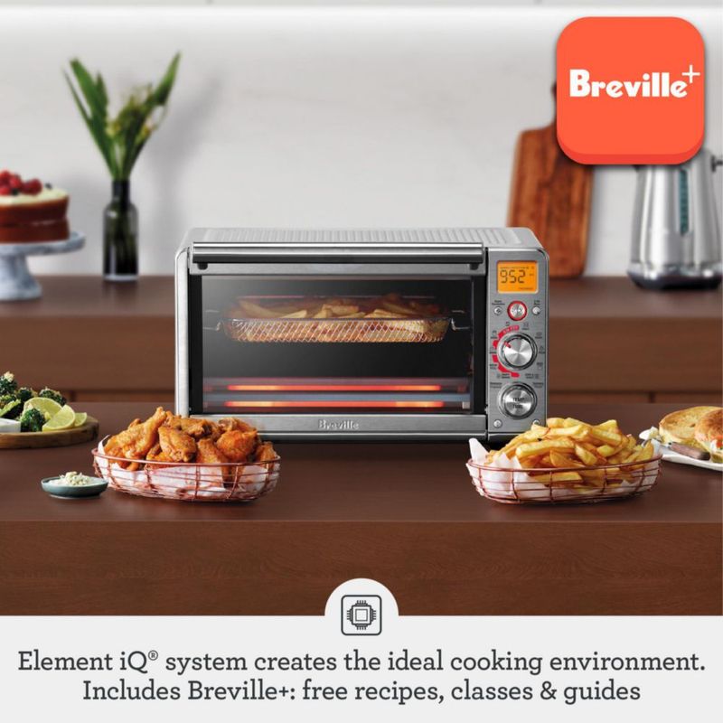 Horno Breville Smart Oven Air Fryer Compact Acero Inoxidable