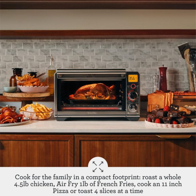 Horno Breville Smart Oven Air Fryer Compact Acero Inoxidable