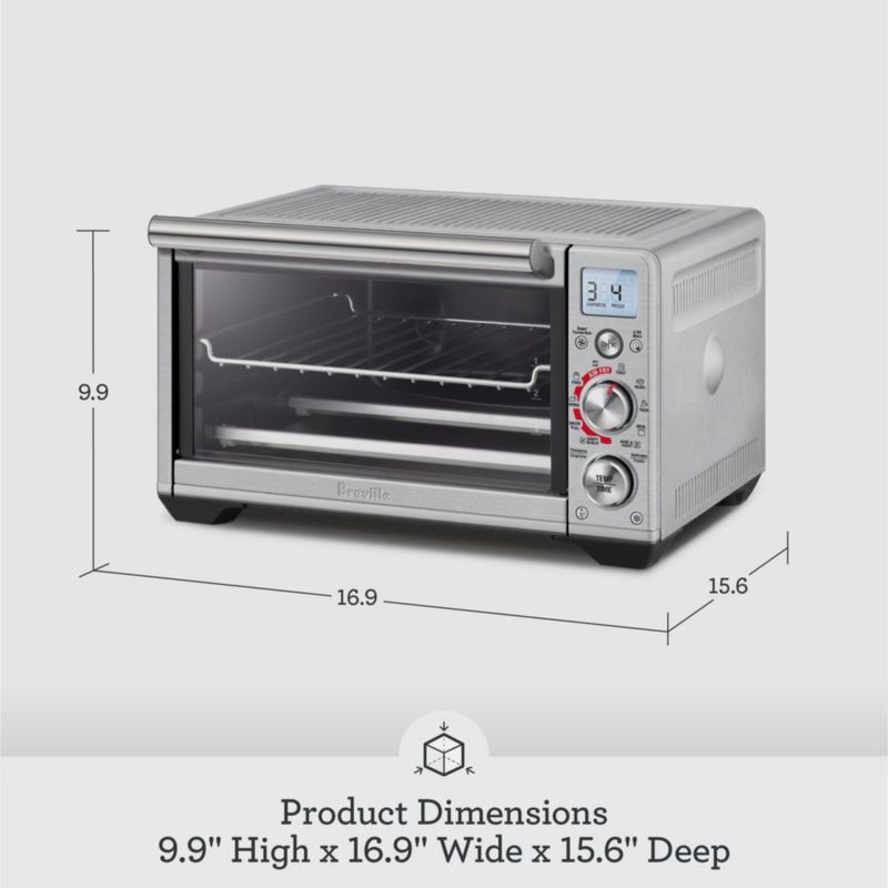 Horno Breville Smart Oven Air Fryer Compact Acero Inoxidable