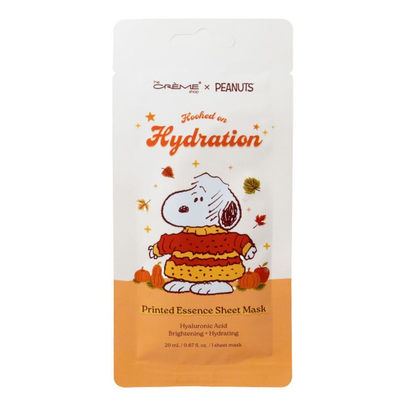 Mascarilla de hoja The Crème Shop Peanuts hidratante 20 ml