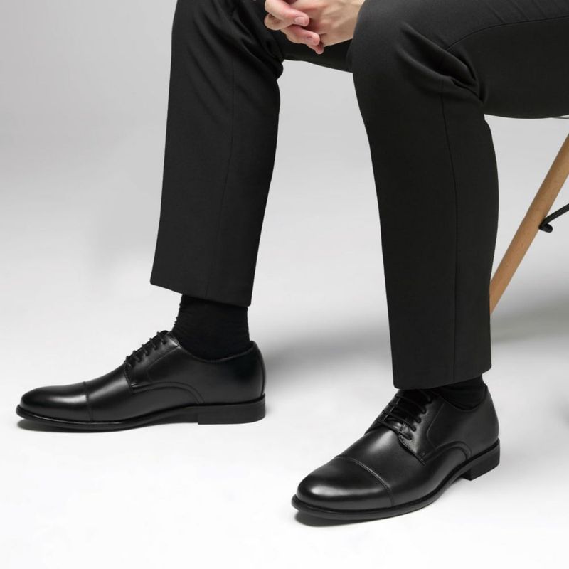 Zapatos de Vestir HEEZ Oxford Cap Toe Antideslizante