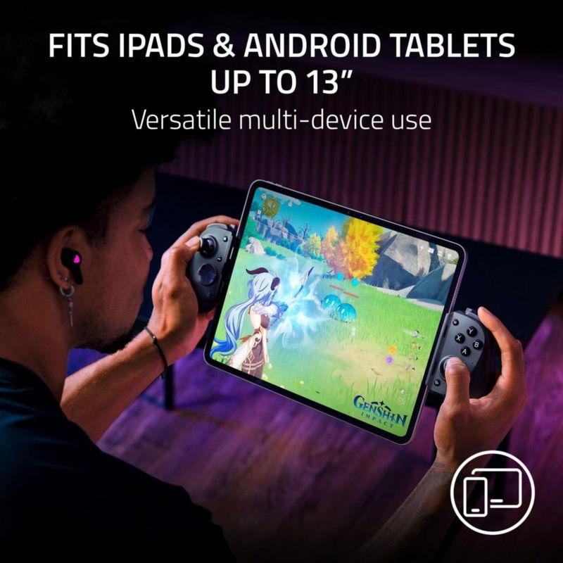 Controlador gaming Razer Kishi V3 Pro XL para iPad y Android