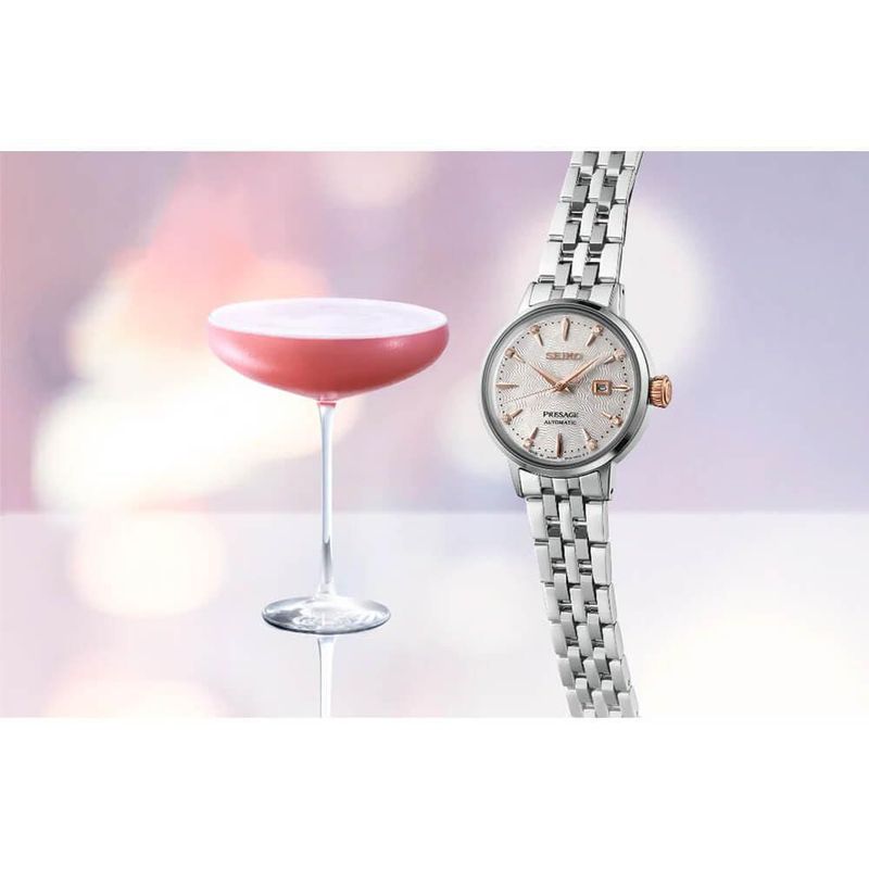 Pulsera Seiko Presage Cocktail SRE009 de plata para mujer