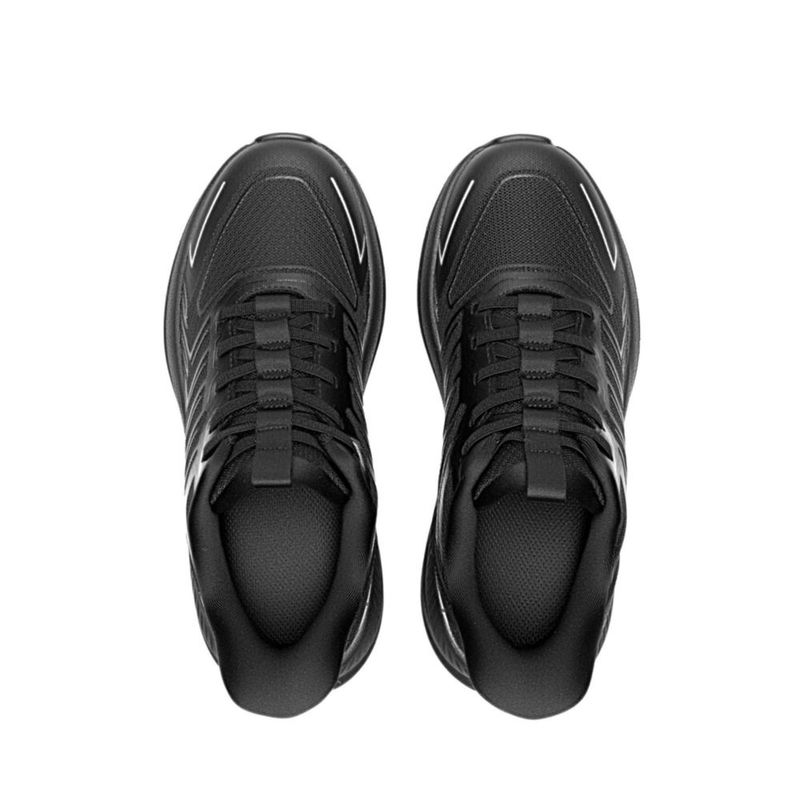 Zapatillas de caminar ALLSWIFIT talla 7.5 negras Slip-On