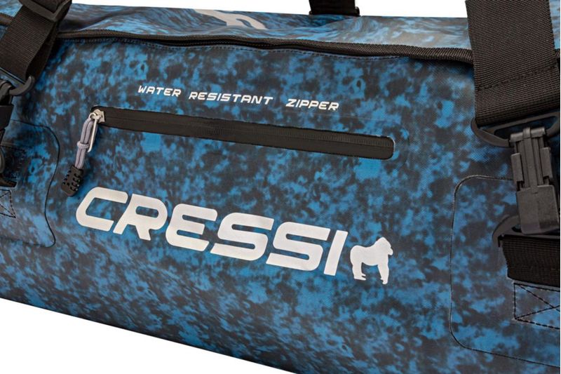 Bolsa Deportiva CRESSI Gorilla Pro Azul Camuflaje 135 L