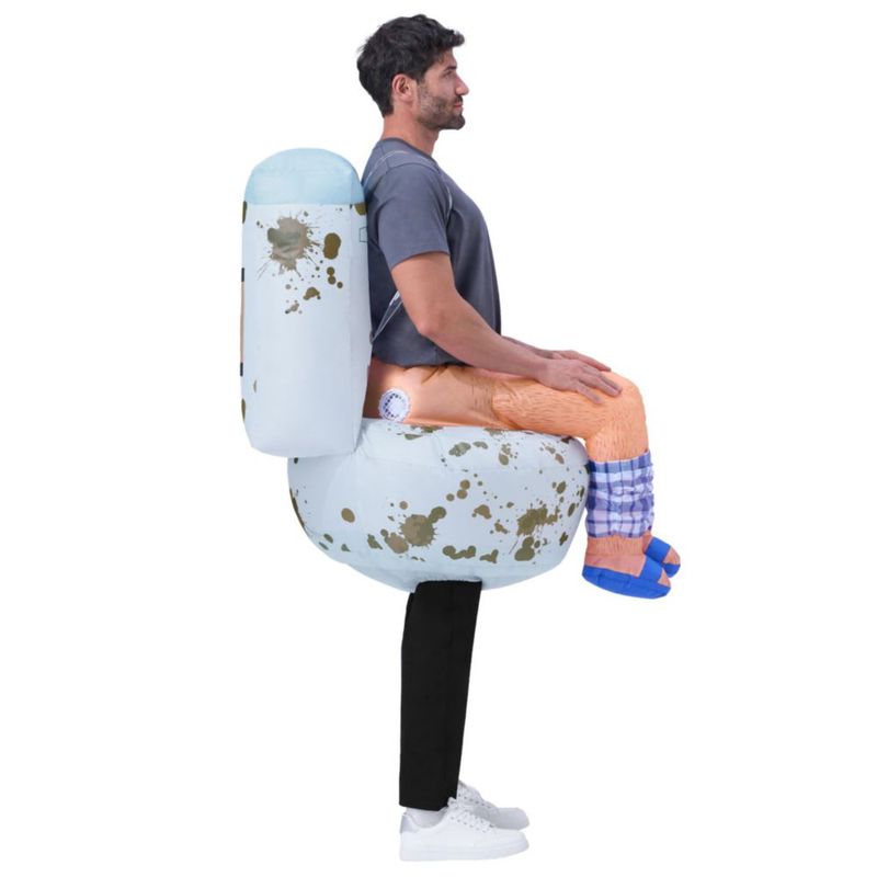 Traje inflable de inodoro para adultos – Spooktacular Creations