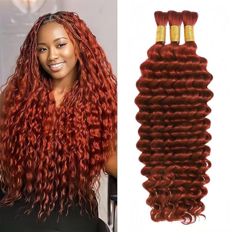 Extensión de cabello Acbhoa Boho rizado 120 g (3 paquetes)
