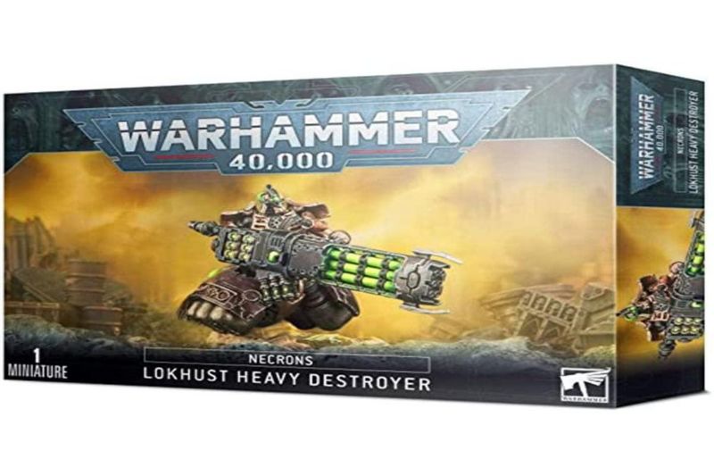 Destructor pesado Toy Games Workshop Warhammer 40000 Necrons Lokhusts