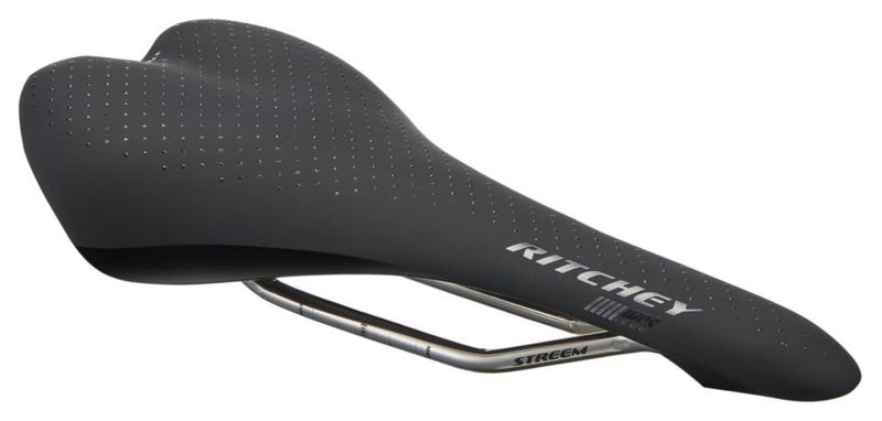Sillín de Bicicleta Ritchey WCS Streem 145 mm Titanio Negro