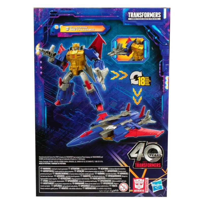 Figura de acción Transformers Legacy United Voyager Metalhawk