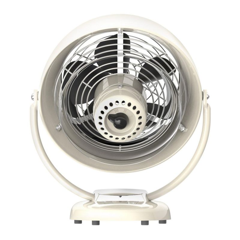Circulador de aire Fan Vornado VFAN vintage retro metálico blanco