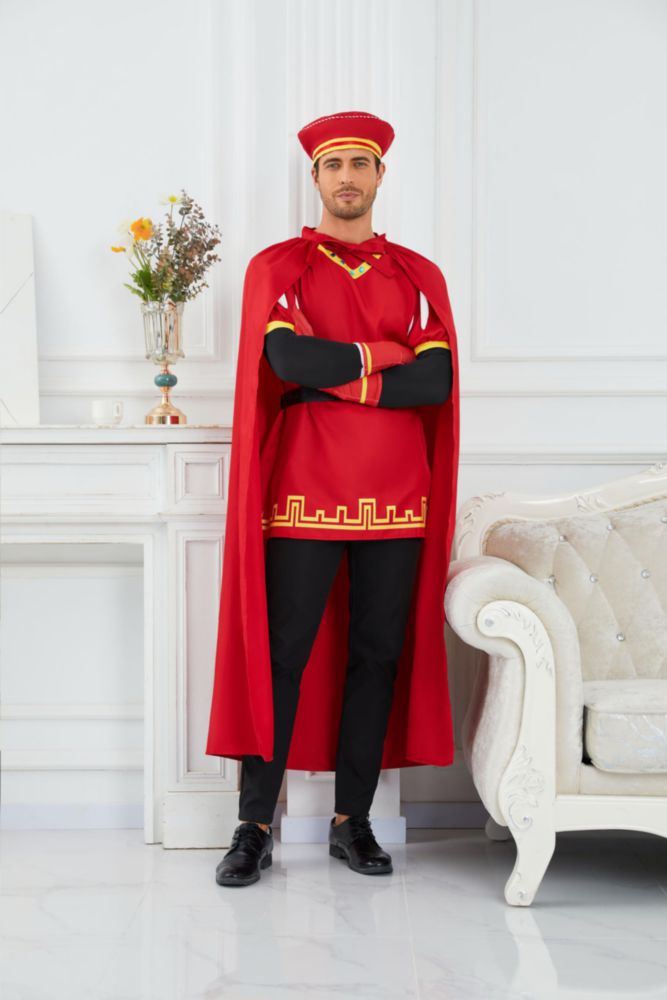 Disfraz LILLIWEEN de Hombre Farquaad – Conjunto Completo (talla L)