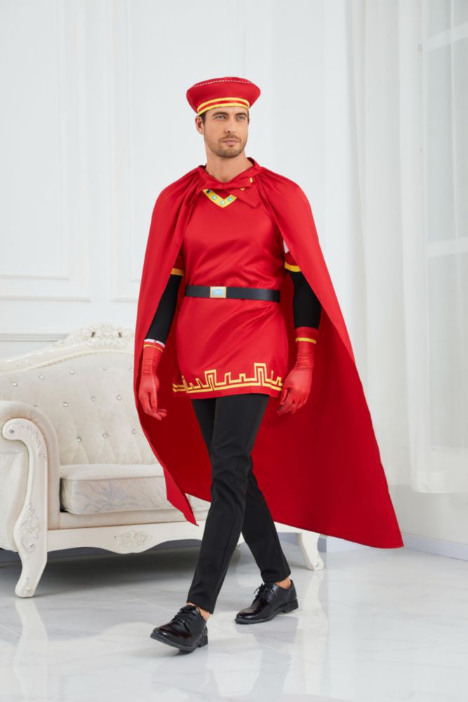Disfraz LILLIWEEN de Hombre Farquaad – Conjunto Completo (talla L)