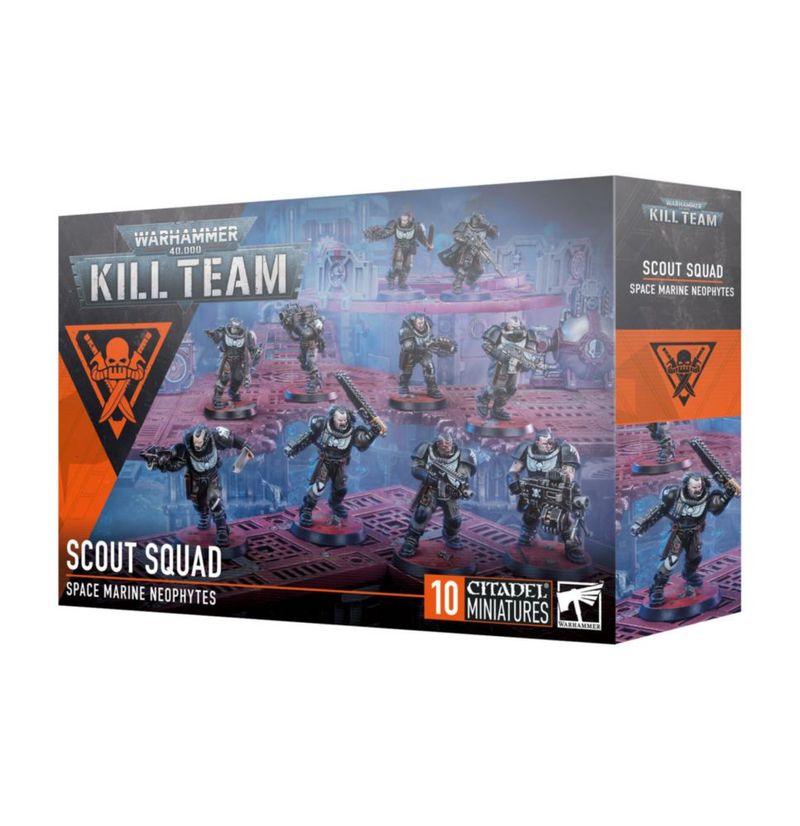 Miniature Games Workshop Warhammer 40000 Kill Team Scout Squad