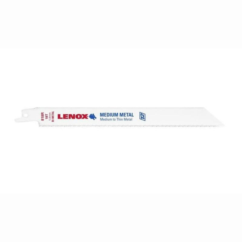 Hoja de sierra Lenox 20 cm 18 TPI para sierra recíproca