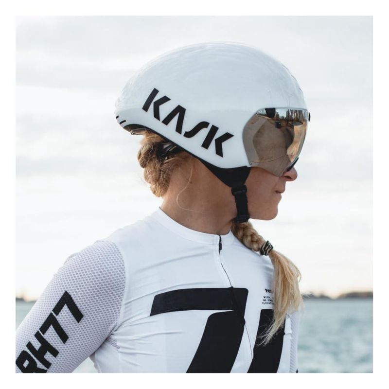 Casco de Bicicleta Kask Bambino Pro Blanco Talla Mediana