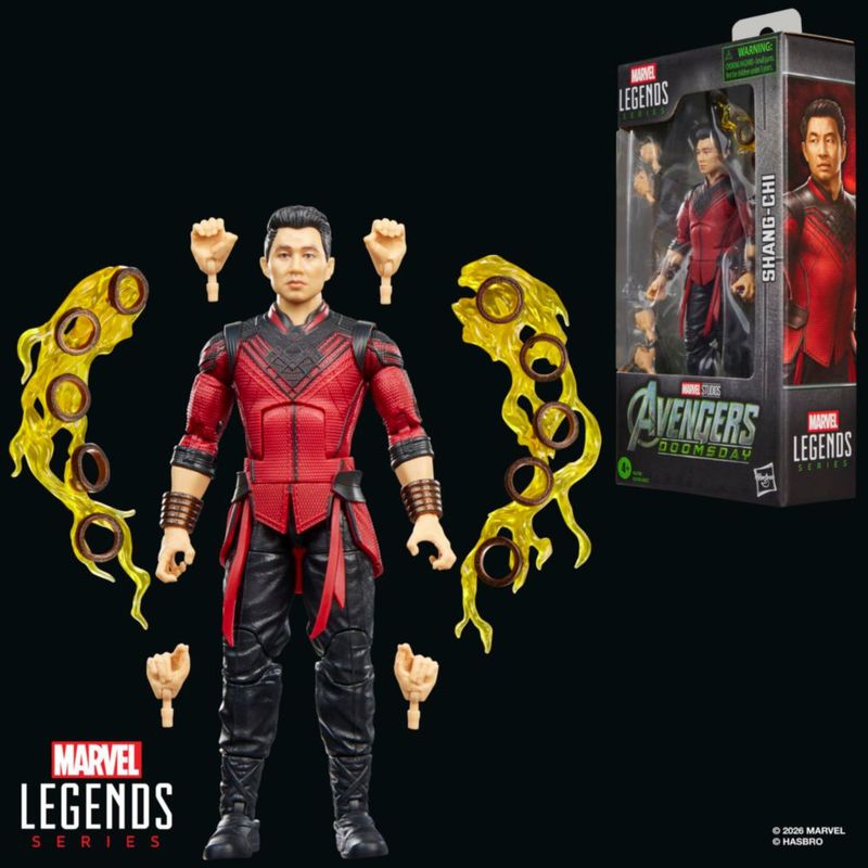 Figura de acción Marvel Legends Series Shang‑Chi 15 cm